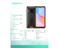 Blackview BV6200 Pro 4/128GB 13000mAh pomarańczowy - 1188215 - zdjęcie 7